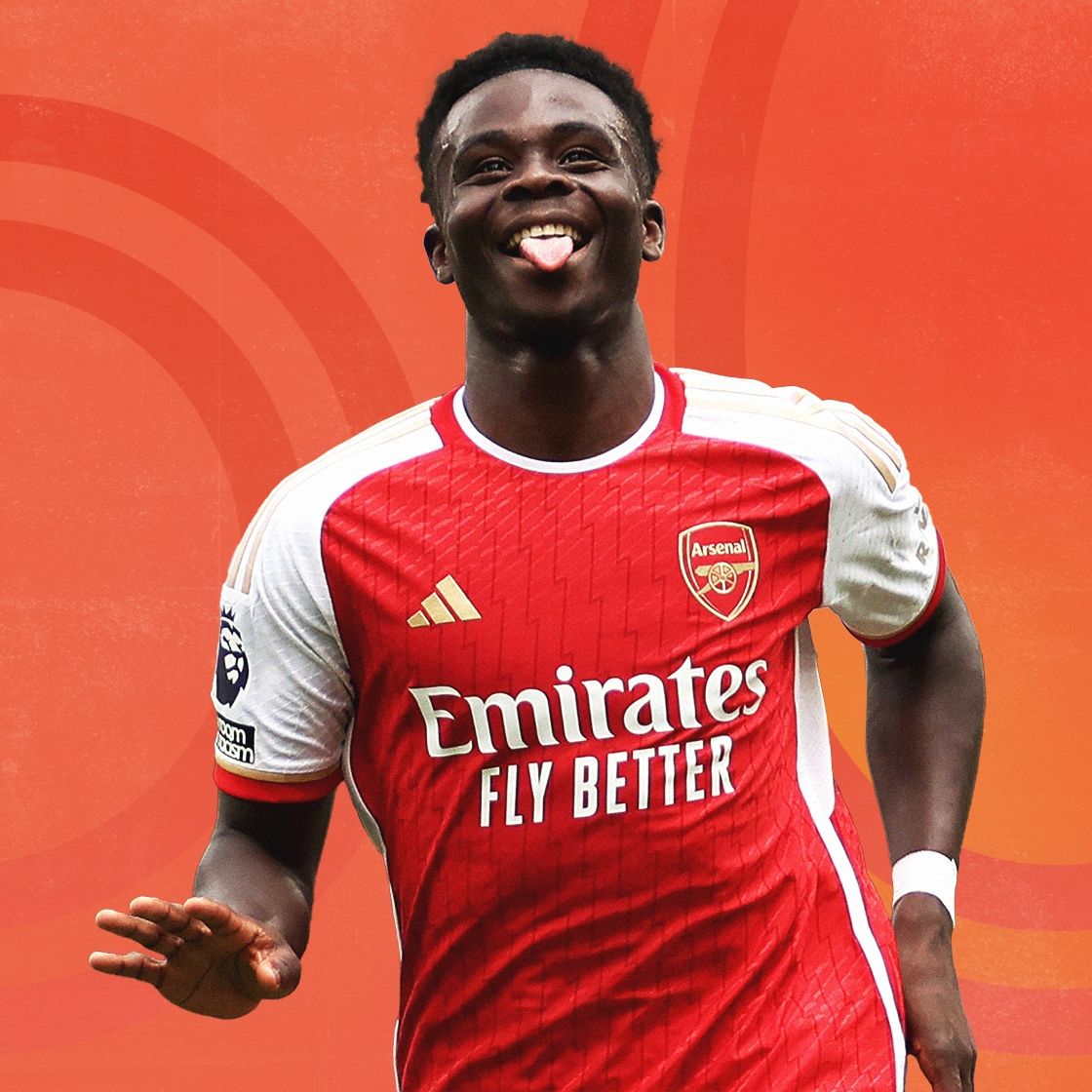 Bukayo Saka GOAL50 2023